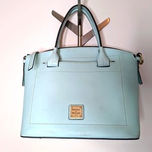 Dooney & Bourke Teal Domed Satchel